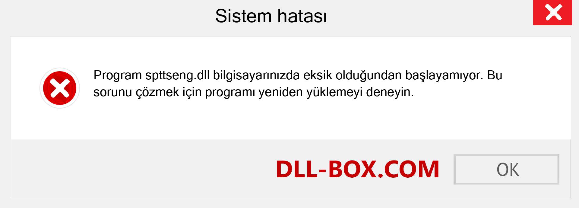 spttseng.dll dosyası eksik mi? Windows 7, 8, 10 için İndirin - Windows'ta spttseng dll Eksik Hatasını Düzeltin, fotoğraflar, resimler